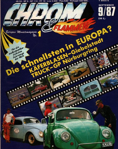 Zeitschrift chrom flammen 9 - zeitschrift, &