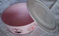 tupperware Dose mit Deckel rund Weihnachtsmotiv