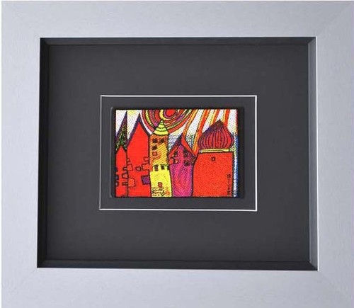 Kunstdruck hundertwasser - kunstdruck, bh