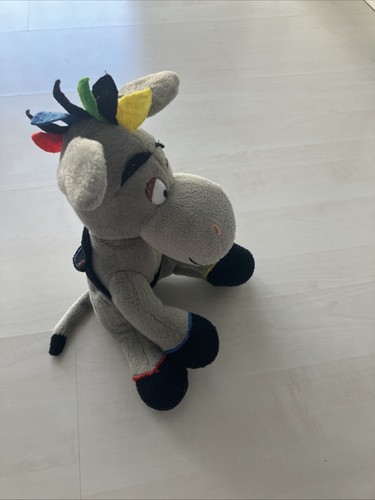 Esel sattel grau kuscheltier - sattel,