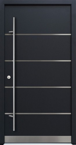 Aluminium haustür fannie - aluminium,