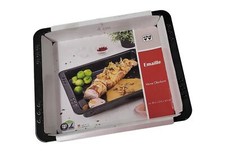 kleine Ofenform Emaille ca. 28,5 x 23 x4 cm