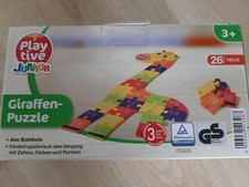 Play Tive Junior Giraffen Puzzle Holzpuzzle Ab 3 Jahre