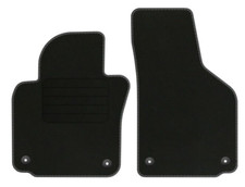 Veloursfußmatten für Skoda Octavia II Bj. 2004 - 2013 Automatten NEU VORNE BASIC