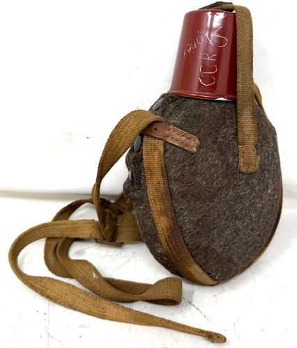 Feldflasche nva aluminium ddr - feldflasche,