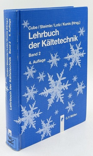 Lehrbuch der kältetechnik - lehrbuch,