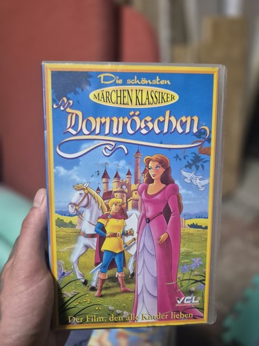 Videokassette dornröschen - videokassette,