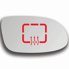 Spiegelglas Rechts Beheizbar