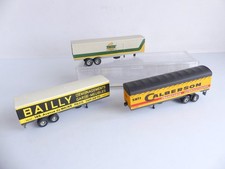 JOUEF 3 ANHÄNGER WAGEN TYP KÄNGURU BAILLY / CALBERSON / TNTE