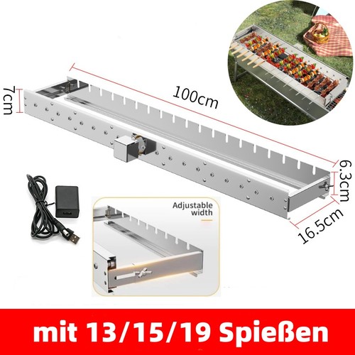 Edelstahl spiessdreher mangal - spiessdreher,