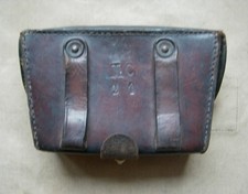 Patronentasche Kartuschkasten mit Kammerstempelungen F.A. 1897 I.C. 21