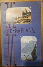 Ansichtskarten Album verschiedene Alpenansichten, ca. 1903