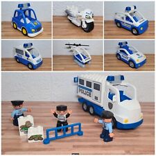 Lego Duplo Polizei Auto Motorrad Hubschrauber Transporter Polizist