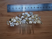 Blumenkranz Hochzeit Haarschmuck Perlenschmuck Brautschmuck Hochsteckfrisur Neu