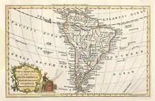 Karte von Südamerika Reynolds