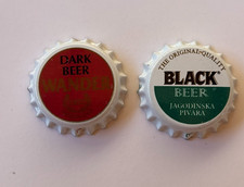 Unused beer bottle caps -