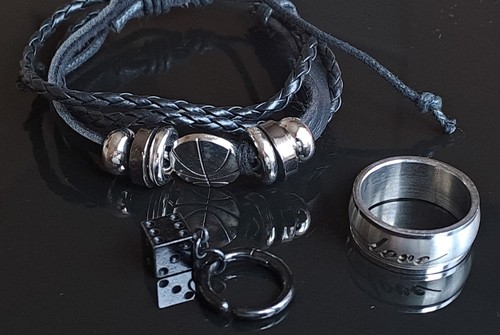 Herren schmuckset love - schmuckset,
