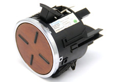 ✅Becherhalter Cupholder Getränkehalter 3D0858601C Li Vo Holz für VW Phaeton 3D