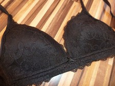 MEY - edler & sexy women Soft BH - Gr. 70B - Schwarz - Spitze - MUST HAVE!