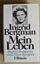 R70599 Mein Leben von Ingrid Bergmann und Alan Burgess   -  1980