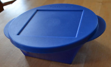 Tupperware Mediterrano 600 ml Schüssel mit Deckel dunkelblau