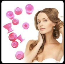 30erSet Lockenwickler Silikon Papilotten weiche Haarspulen Styling LockenHaar