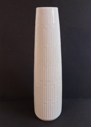 Meissen weiße vase - meissen,