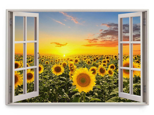 120x80cm wandbild fensterbild - 120x80cm,