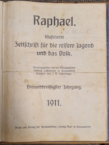 1911 raphael illustrierte - raphael,