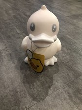 B.Duck Spardose Ente Weiß PVC