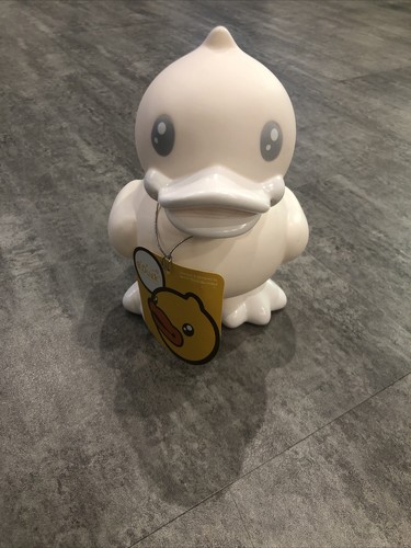 Duck spardose ente weiß pvc - b.duck,