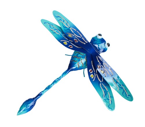 Deko libelle metall wanddeko - libelle,
