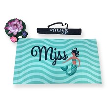 Mjss Mermaiding - Schutzmatte für Meerjungfrauenflossen türkis