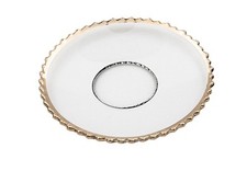 Glas-Kerzenmanschette Gezackt