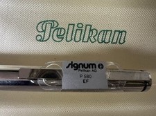 Pelikan Stift Füllfederhalter P580 Signum Feder Gold Ef Mit Garantie Vintage
