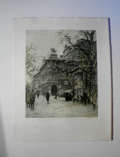 Schöne alte * Radierung *