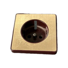 Merten Flächenprogramm Steckdosenabdeckung gold System Fläche Antik