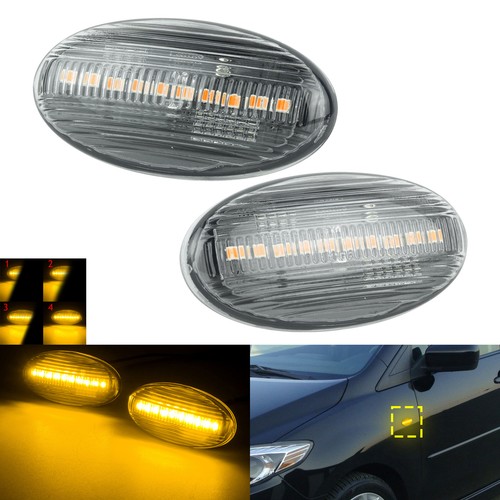 Weiß led seitenblinker - 2x weiß,