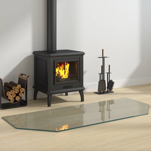 Kaminofen glasplatte sechseck - glasplatte,