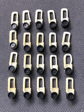 20 Rollringe für Gardinenschienen - 8 mm, weiß, Gardinenröllchen, Gardinenhaken