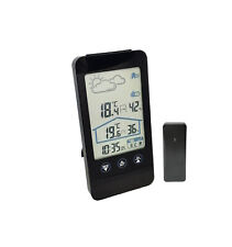 MEBUS Funk-Wetterstation schwarz