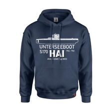 Hoodie UNTERSEEBOOT HAI U-Boot Bundeswehr Marine #44148