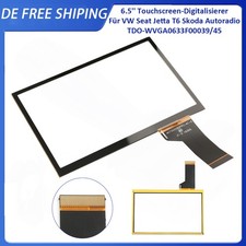 TDO-WVGA0633F00045 6.5 Touchscreen Digitizer für VW Seat Jetta T6 MIB STD2 Radio