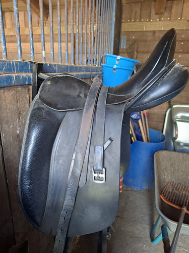 Windsor dressursattel zoll - 17,