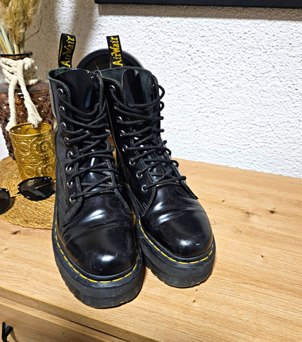 Martens leder stiefeletten - dr.,