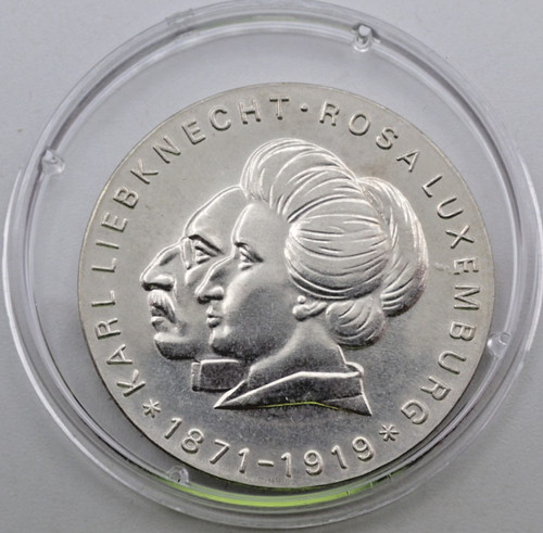 Silbermünze ddr mark - ddr,