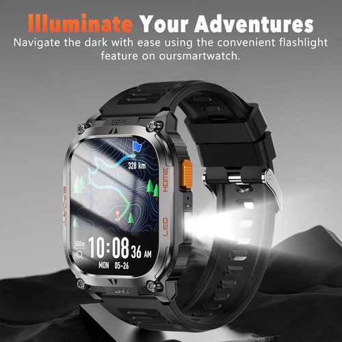 Qx18 smartwatch zoll - smartwatch, 2,01