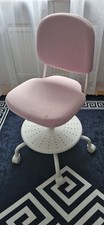 VIMUND, IKEA Schreibtischstuhl Kinder Drehstuhl Bürostuhl Weiß-Rosa