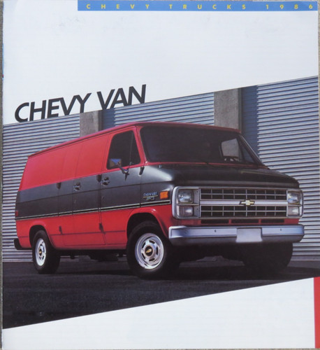 1986 chevrolet chevy - van, usa