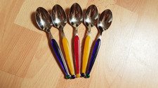 WMF FANTASIA 5 TEELÖFFEL bunt rot gelb blau grün